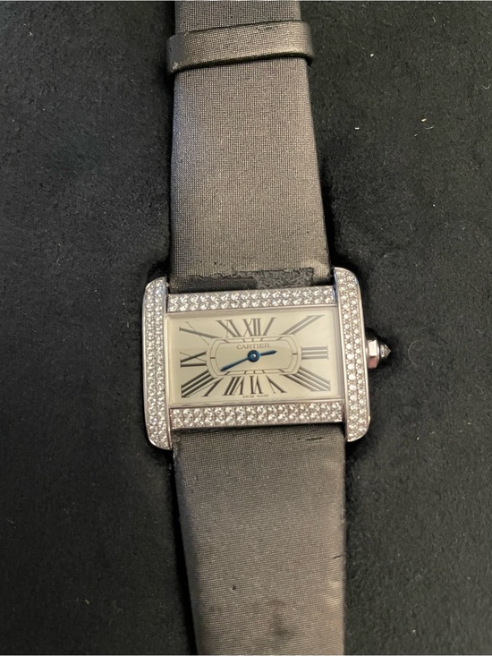 Cartier Accessories - Cartier Tank Divan with Diamonds